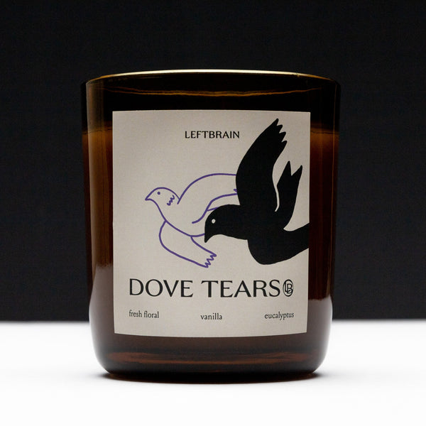 Dove Tears 8oz Candle - LeftBrain