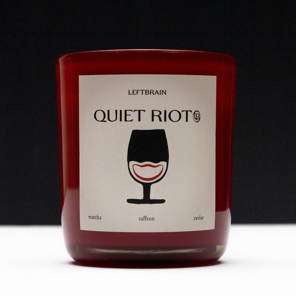 Quiet Riot 8oz Candle - LeftBrain