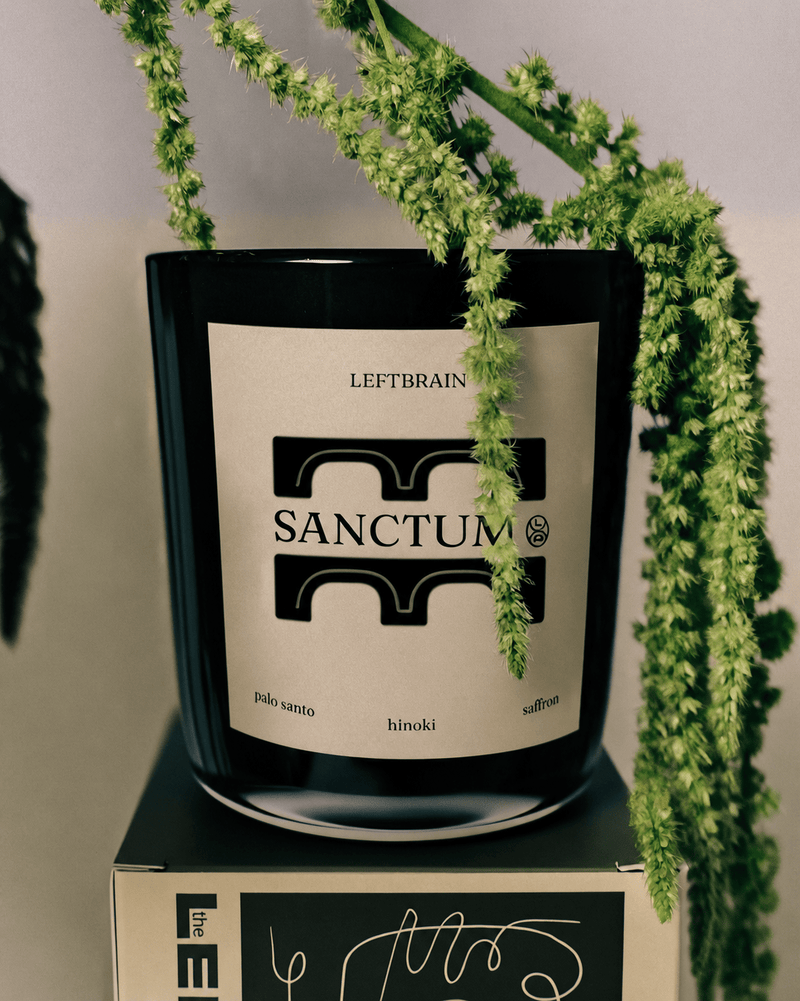 Sanctum 8oz Candle - LeftBrain
