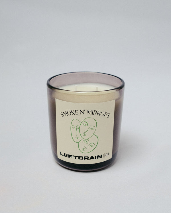 Smoke N' Mirrors 8oz Candle - LeftBrain