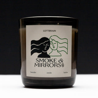 Smoke N' Mirrors 8oz Candle - LeftBrain