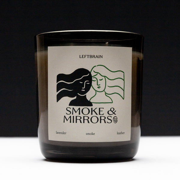 Smoke N' Mirrors 8oz Candle - LeftBrain
